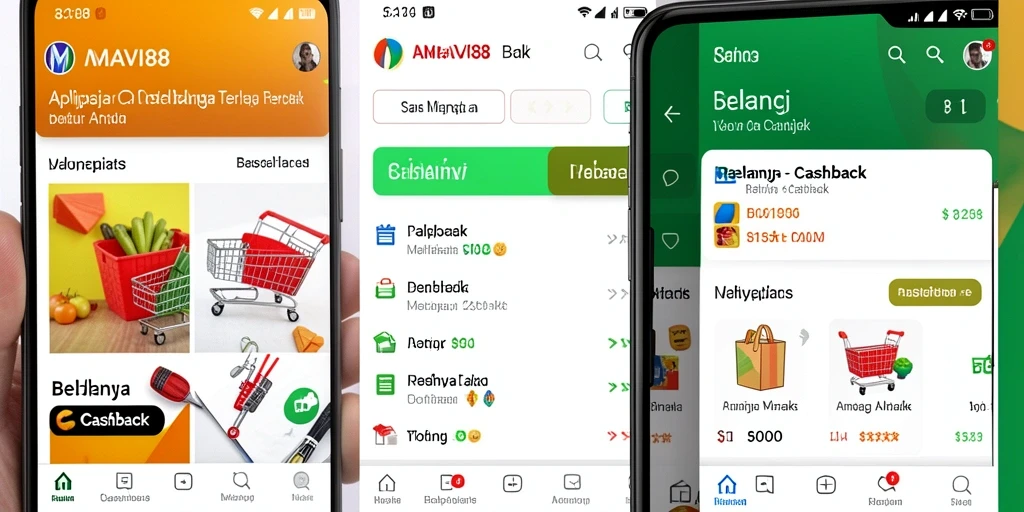 Tampilan antarmuka pengguna AMAVI88 yang memudahkan akses fungsi Cashback.