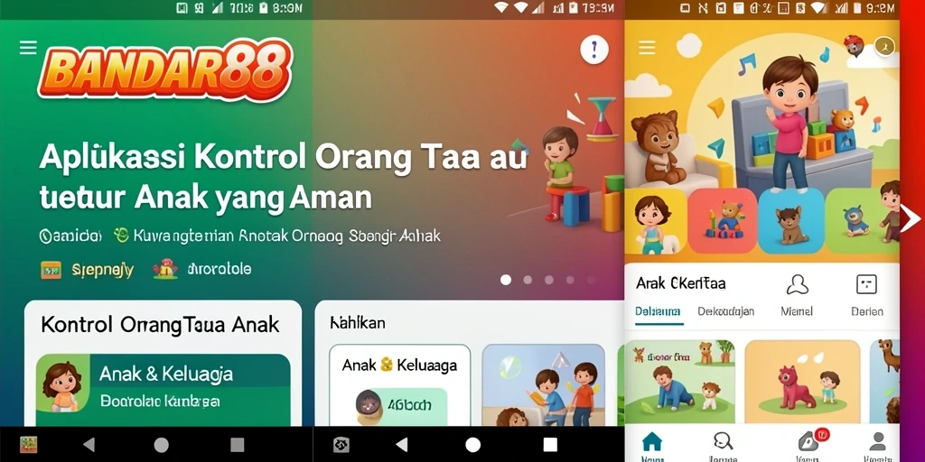 Tampilan antarmuka BANDAR88 untuk kontrol orang tua yang mudah digunakan.
