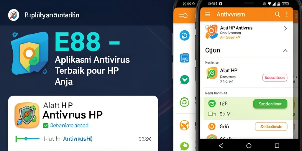 Antarmuka intuitif dan fitur pemindaian E88 yang efektif.