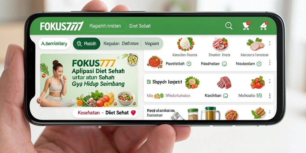 Tampilan antarmuka FOKUS777 yang menarik dan informatif.