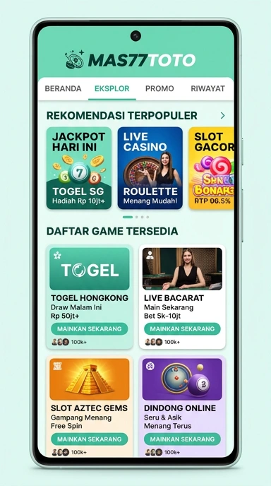 Mas77toto – Pusat Akses Aplikasi Populer & Kanal Uji Terbaik